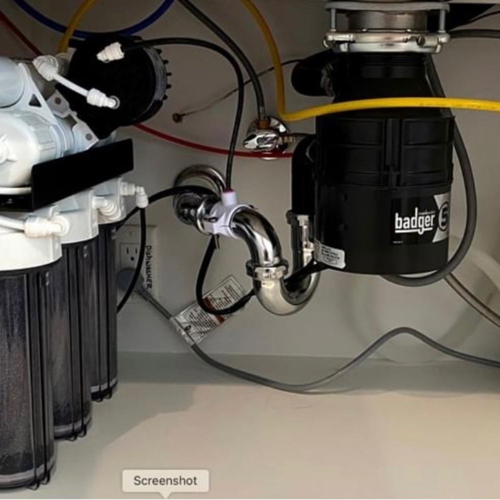 Reverse Osmosis Water System (under sink)